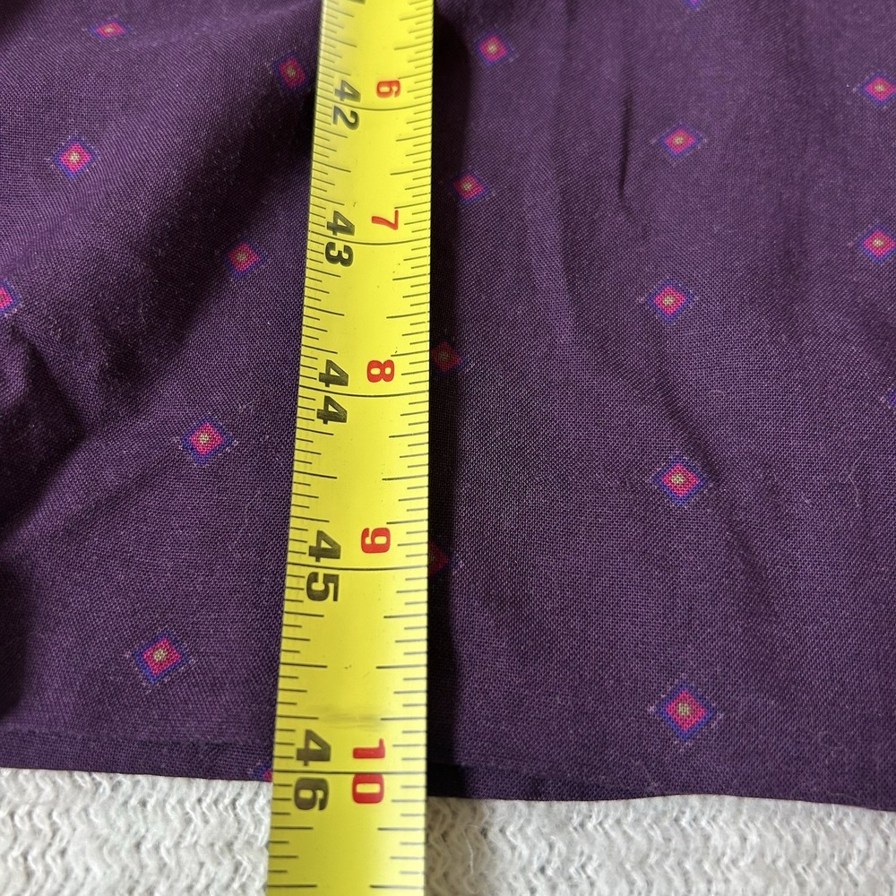 Vtg NWT  Midi Dress Vest Sz 12 Purple 80s 90s Secretary Goth Romantic Academia - Picture 8 of 11